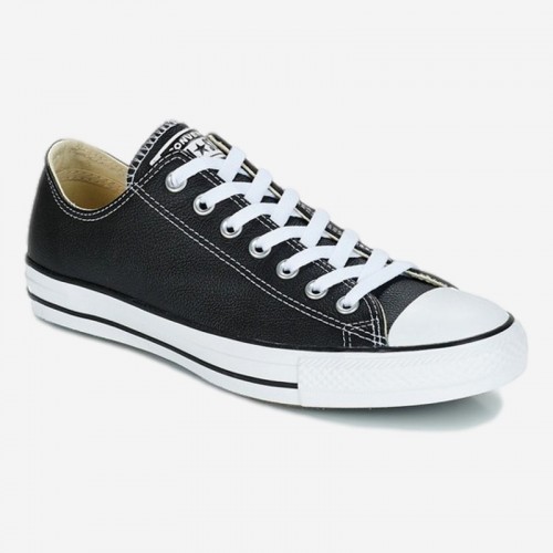 TENIS CONVERSE CHUCK TAYLOR LEATHER PRETO