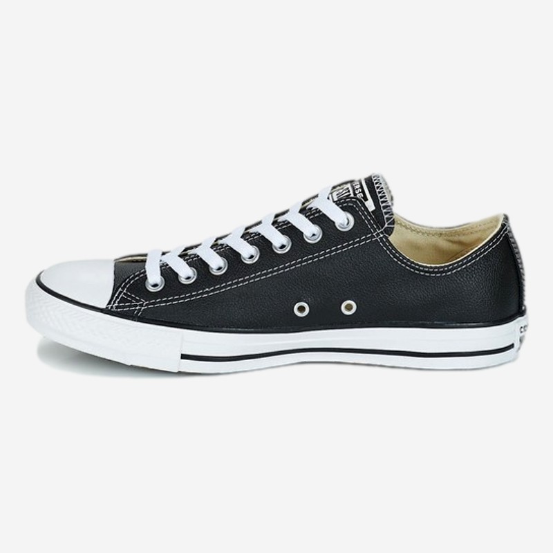 TENIS CONVERSE CHUCK TAYLOR LEATHER PRETO