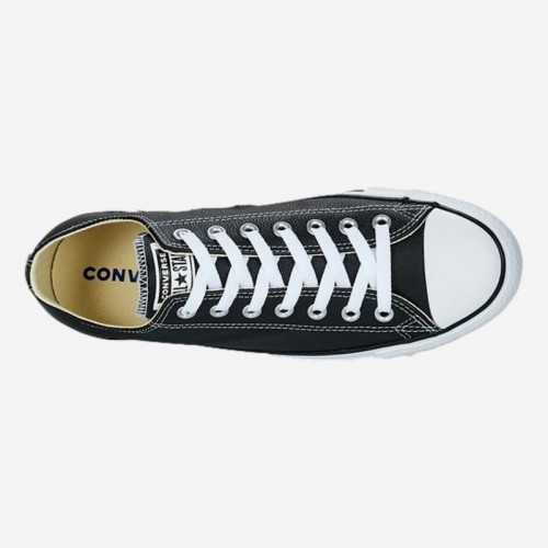 TENIS CONVERSE CHUCK TAYLOR LEATHER PRETO