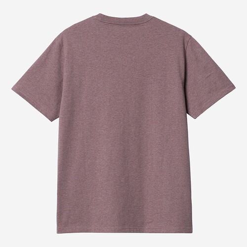 T-SHIRT CARHARTT WIP POCKET  BORDEAUX