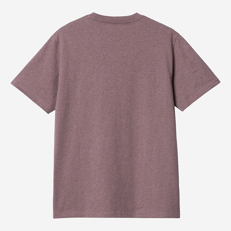 T-SHIRT CARHARTT WIP POCKET  BORDEAUX