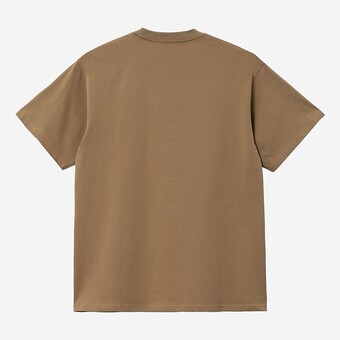 T-SHIRT CARHARTT WIP SCRIPT EMBROIDERY  CASTANHO