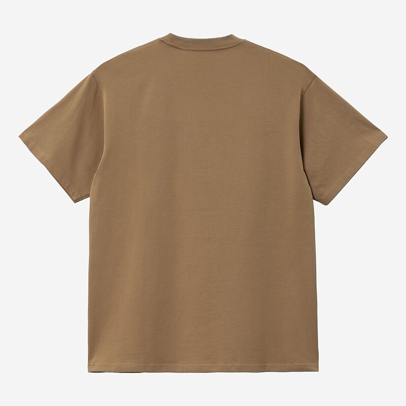 T-SHIRT CARHARTT WIP SCRIPT EMBROIDERY  CASTANHO