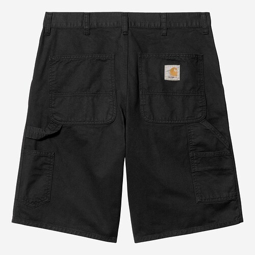 CALÇÕES CARHARTT WIP SINGLE KNEE PRETO