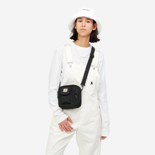 BOLSA CARHARTT WIP ESSENTIALS  PRETO