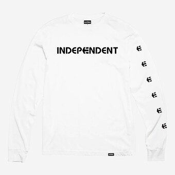 L/SLEEVE ETNIES INDEPENDENT BRANCO