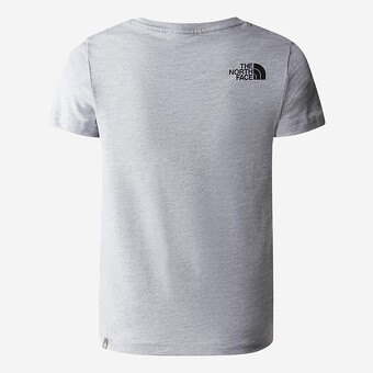 T-SHIRT THE NORTH FACE EASY J  CINZA CLARO