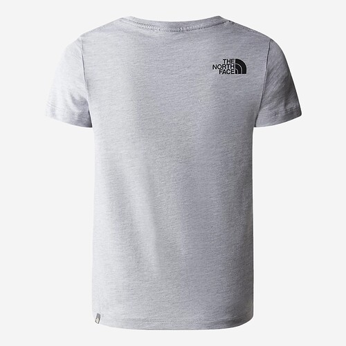 T-SHIRT THE NORTH FACE EASY J  CINZA CLARO