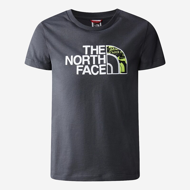 T-SHIRT THE NORTH FACE EASY J  CINZA ESCURO