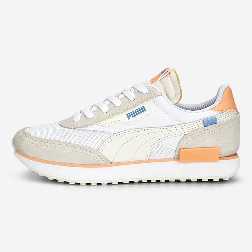 TENIS PUMA FUTURE RIDER SOFT BR/LARANJA