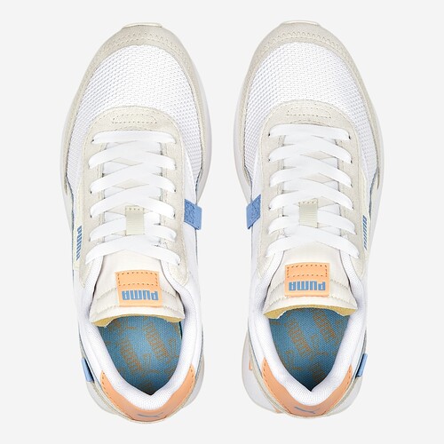 TENIS PUMA FUTURE RIDER SOFT BR/LARANJA