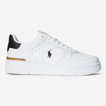 TENIS POLO RALPH LAUREN MASTERS BR/PRETO