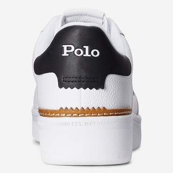 TENIS POLO RALPH LAUREN MASTERS BR/PRETO