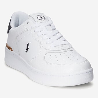 TENIS POLO RALPH LAUREN MASTERS BR/PRETO