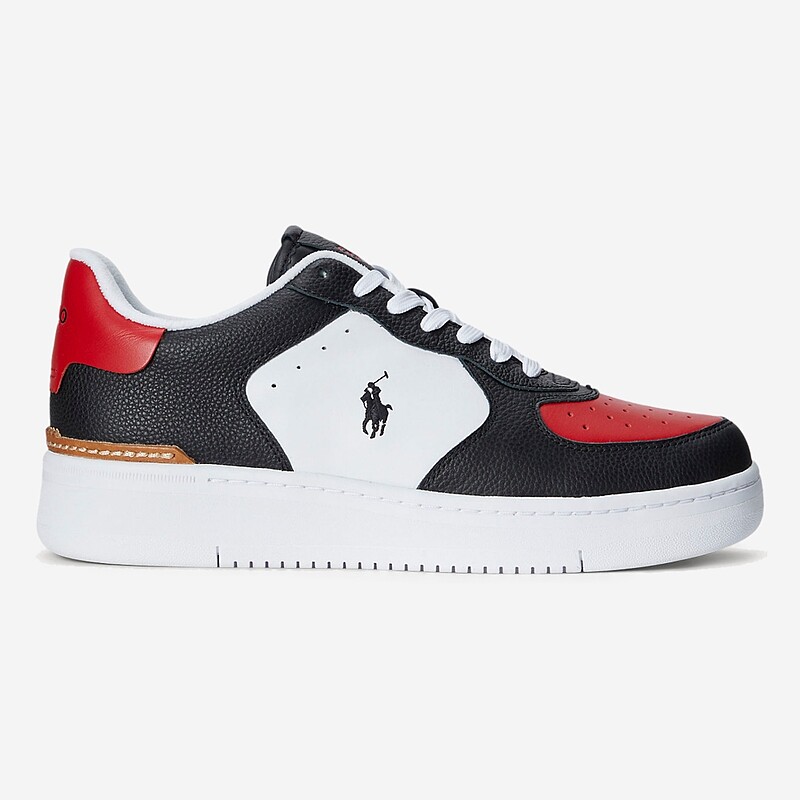 TENIS POLO RALPH LAUREN MASTERS PR/VERMELHO