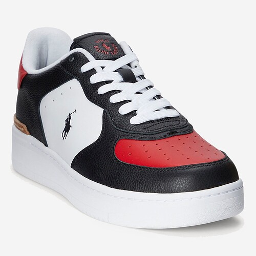 TENIS POLO RALPH LAUREN MASTERS PR/VERMELHO