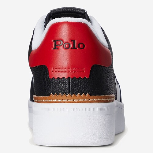 TENIS POLO RALPH LAUREN MASTERS PR/VERMELHO