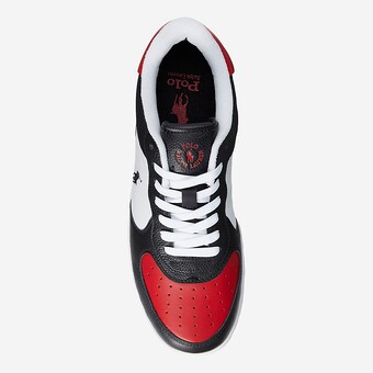 TENIS POLO RALPH LAUREN MASTERS PR/VERMELHO