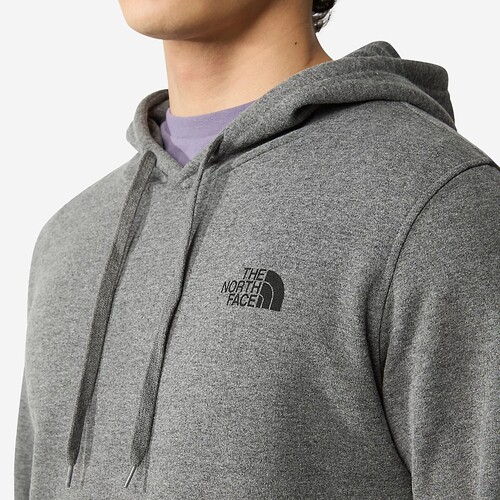 SWEAT THE NORTH FACE SIMPLE DOME  CINZA ESCURO