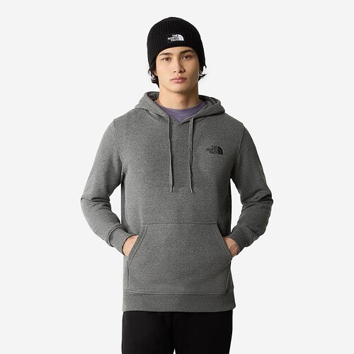 SWEAT THE NORTH FACE SIMPLE DOME  CINZA ESCURO
