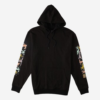 SWEAT BILLABONG JAM KEITH HARRING PRETO