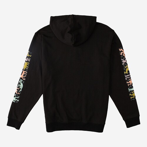SWEAT BILLABONG JAM KEITH HARRING PRETO