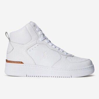 TENIS POLO RALPH LAUREN MASTERS MID BRANCO