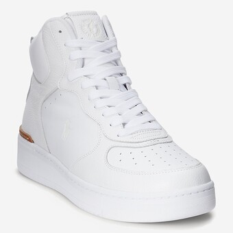 TENIS POLO RALPH LAUREN MASTERS MID BRANCO