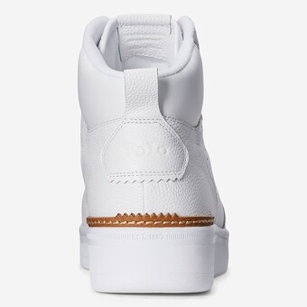 TENIS POLO RALPH LAUREN MASTERS MID BRANCO