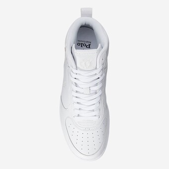 TENIS POLO RALPH LAUREN MASTERS MID BRANCO