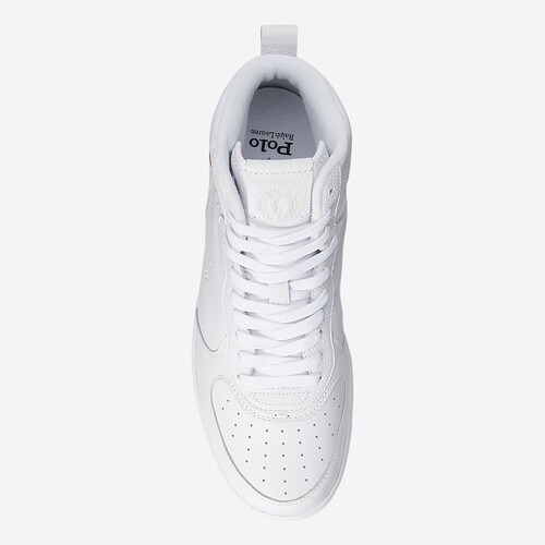 TENIS POLO RALPH LAUREN MASTERS MID BRANCO