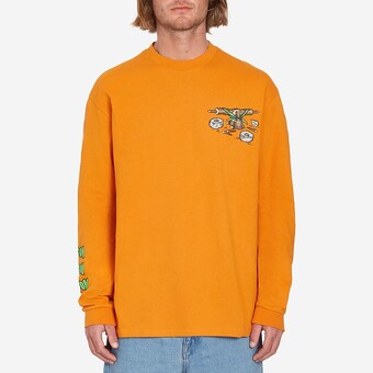 L/SLEEVE VOLCOM BRATRUD LARANJA
