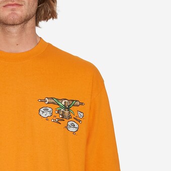 L/SLEEVE VOLCOM BRATRUD LARANJA