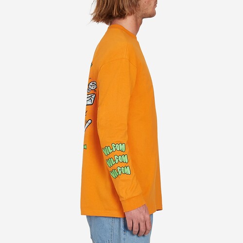 L/SLEEVE VOLCOM BRATRUD LARANJA