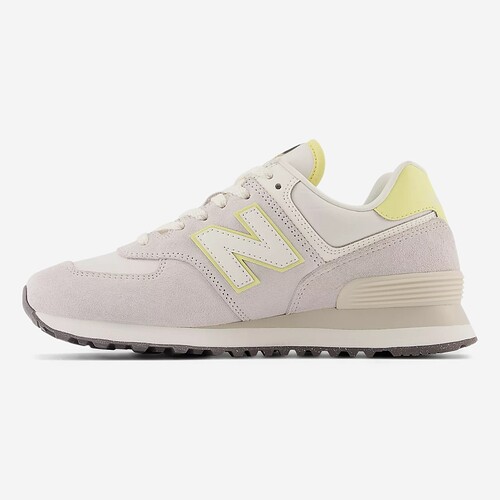 TENIS NEW BALANCE 574  CINZA/AMARELO