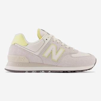 TENIS NEW BALANCE 574  CINZA/AMARELO