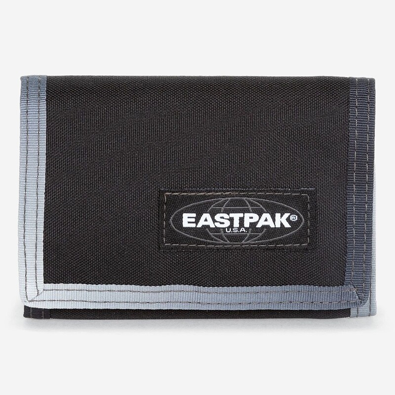 CARTEIRA EASTPAK CREW  PR/CINZA