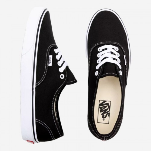 TENIS VANS AUTHENTIC PR/BRANCO