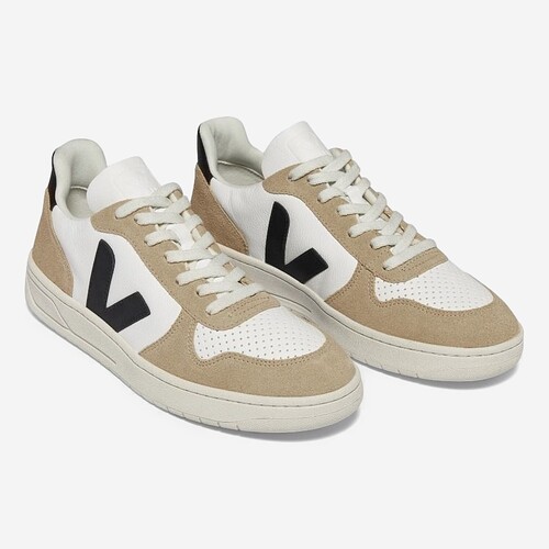 TENIS VEJA V-10 BR/PRETO