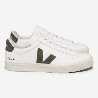 TENIS VEJA CAMPO CHFREE BR/VERDE ESCURO