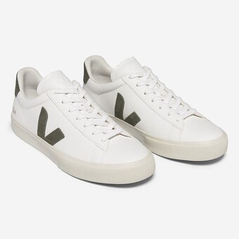 TENIS VEJA CAMPO CHFREE BR/VERDE ESCURO