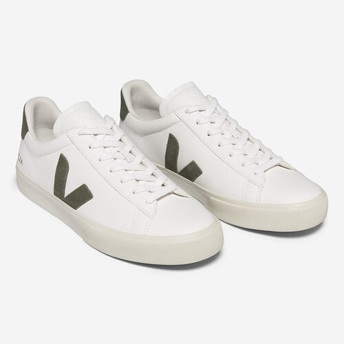 TENIS VEJA CAMPO CHFREE BR/VERDE ESCURO