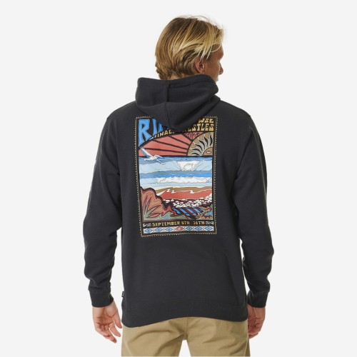 SWEAT RIP CURL WASHED PRETO