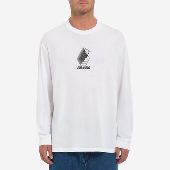 L/SLEEVE VOLCOM STAIRWAY  BRANCO
