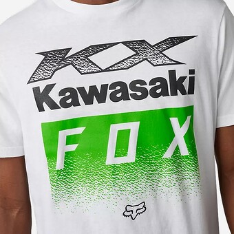 T-SHIRT FOX X KAWI BRANCO