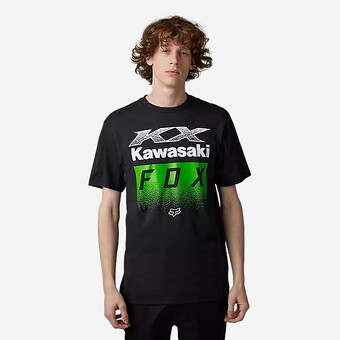 T-SHIRT FOX X KAWI PRETO