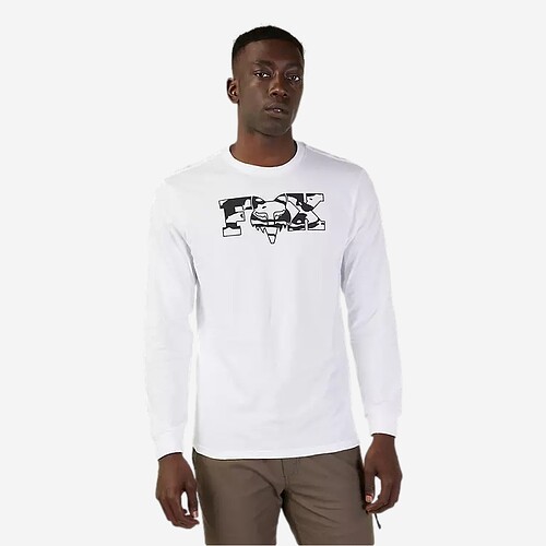 L/SLEEVE FOX CIENEGA BRANCO