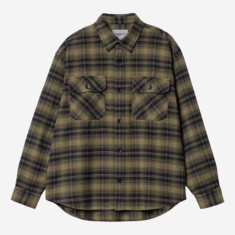 CAMISA CARHARTT WIP KRENZ VERDE/AZUL