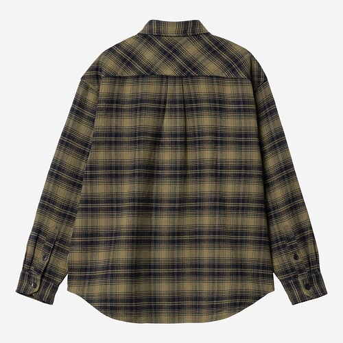 CAMISA CARHARTT WIP KRENZ VERDE/AZUL