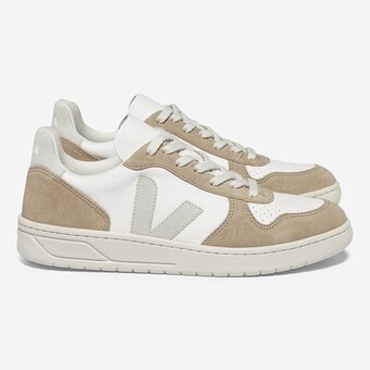 TENIS VEJA V-10 BR/CASTANHO